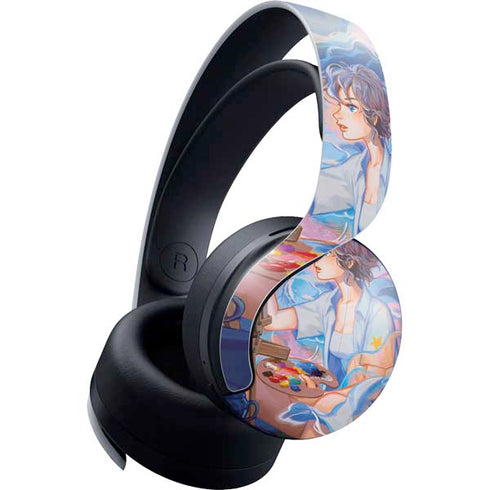 Rainbow Anime Artist Painter by Ivy Dolamore PlayStation PS5 Skins